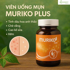 MURIKO Plus viên uống hỗ trợ giảm mụn (CTY)