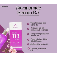 VICDERMA Serum B3 50ML (CTY) Tím