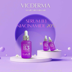 VICDERMA Serum B3 50ML (CTY) Tím