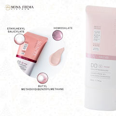 Mona Kcn Frema Sunpre Dd X-Treme Hồng Spf 50+ 50Ml (Cty)