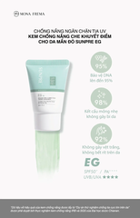 Mona Kcn Sunpre High Protection Eg Facial 50Spf++ Gel Xanh lá 30Ml (Cty)