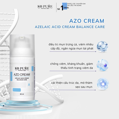 Kb Pure Kem Dưỡng Azo Cream Da Mụn 30G - Xanh Biển (Cty)