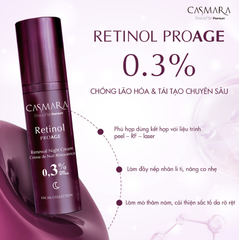 Casmara Retinol Proage Renwal Night Cream 0.3% 30ml