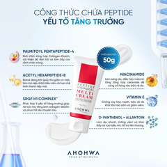 Ahohwa | Kem Dưỡng Peptide HydroGel Multi 50g - Đỏ (Cty)