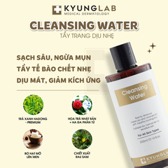 Kyunglab Tẩy Trang Cleasing Water Mọi Loại Da 300Ml-Màu Trắng (Cty)