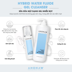 Ahohwa | Hybrid Water Fluide Gel Rửa Mặt 1000Ml (Cty)