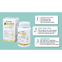Petyfan iD30 Gold White & Suncream 30 viên (CTY)