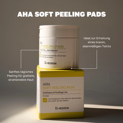 Dr Hedison AHA Soft Peeling Pads 70 miếng 150g (Cty)