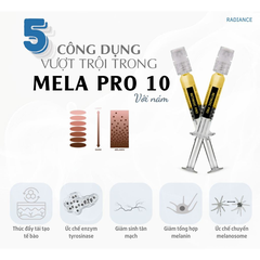 Radiance Beauva Mela Retinoin Pro Peel Trắng Da - Vàng (Cty) Ống Lẻ