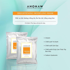 Ahohwa Britening Modeling Mask 1000g - Vàng (Cty)