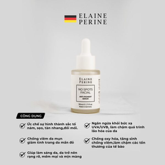 Elaine Perine No Spots Serum Dưỡng Trắng, Mờ Nám 30Ml (Cty)
