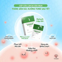 Yuejin Mặt Nạ Anti Acne Mask (Cty) - miếng lẻ
