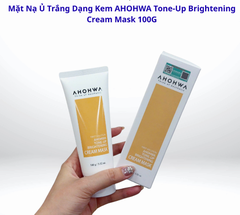 Ahohwa Mặt Nạ First Solution Tone-Up Brightening Cream Mask 100g (CTY)