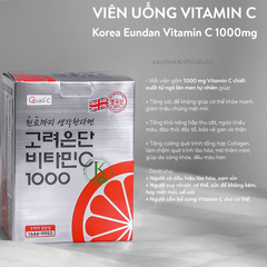 Viên Uống Korea Eundan Vitamin C 1000 120 viên (CTY)