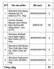 Skinclinic Hial-Dmae Tinh Chất Săn Chắc Da, Giảm Chảy Xệ (Cty)