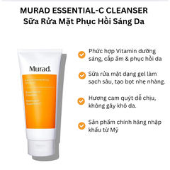 Murad Essential - C Cleanser 148ml (CTY)