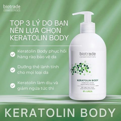 Biotrade Keratolin Body Lotion 8% Urea 400ml (CTY)