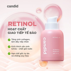 Candid 1.0 Retinol Treatment 30Ml (Cty)