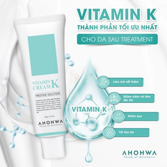 Ahohwa Kem Dưỡng Vitamin K Prestige Solution 50g - Xanh Biển (Cty)