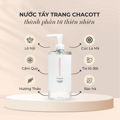 Nước Tẩy Trang Chacott For Professionals 500Ml (Cty)