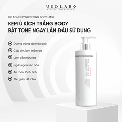 Kem Ủ Kích Trắng Usolab Bio Tone Up Whitening Body Mask 1000Ml ( Chai )