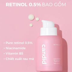 Candid 0.5 Retinol Treatment 30Ml (Cty)