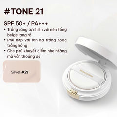 Phấn Renoderm Silver Tone 21 Trắng (Vỏ Bạc) (CTY)