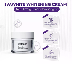 Ivatherm Ivawhite Whitening Cream Kem Dưỡng Ẩm 50Ml (Cty)