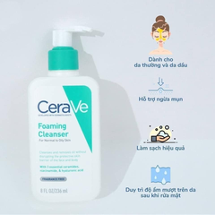 Cerave Srm Da Dầu - Xanh Ngọc 236Ml (Cty)