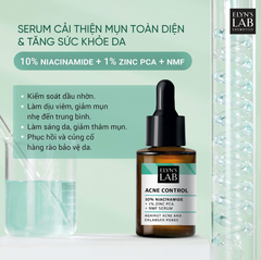 Elyn's Lab Acne Control Serum 10% Nia+1% Zinc PCA+NMF 30ml (CTY)