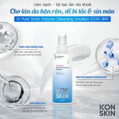 Icon Skin  Pure Sonic Enzyme Cleasing Emulsion 150Ml (Cty)