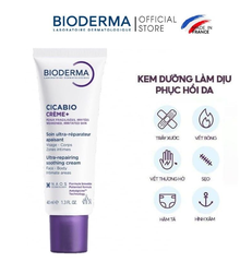 Bioderma Kem Dưỡng Ẩm Cicabio Creme 40ml (CTY)