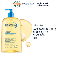 Bioderma Dầu Tắm Atoderm Huile de Douche 1000ml (CTY)