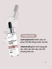 InoPharm 2% Hyaluronic Acid+B5 Serum làm dịu da 30ml (CTY)