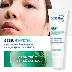 BIODERMA  SEBIUM Hydra Kem dưỡng ẩm 40ml (CTY)
