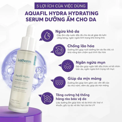 Ivatherm Aquafil Hydra Serum Dưỡng Ẩm Làm Mềm Da 30Ml (Cty)