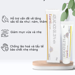 Gel Trị Mụn Giảm Thâm Ezanic Gel 20% Azelaic Acid