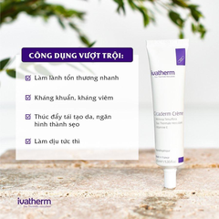 Ivatherm Cicaderm Crème Kem Dưỡng Tái Tạo Da 40Ml (Cty)