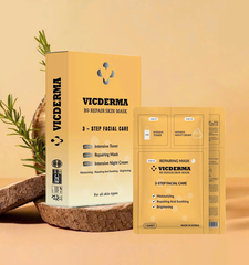 Vicderma B9 Repair Skin Mask 3-Step Facial Care (CTY) - Hộp