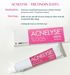 Acnelyse Krem Tretinoin 0.05% 20G