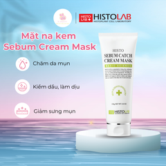 Histolab Mặt Nạ Kem Sebum Catch Cream Điều Trị Mụn 250G - Xanh Lá (Cty)