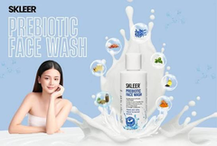 Skleer Gel Rửa Mặt Prebiotic Face Wash 50ml (CTY)