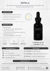 Vivant Exfol-A Forte Serum Tẩy Tế Bào Chết Tái Tạo Da 30Ml (Cty)
