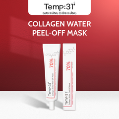 Temp 31 Mặt Nạ Dưỡng Da Collagen Water Peel Off 70% 70ml (CTY)+ cọ đắp mặt nạ