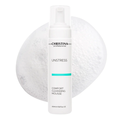 Christina Sữa Rửa Mặt Unstress Comfort Cleaning Mousse 200Ml (CTY)