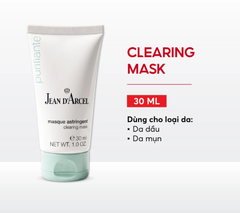 Jean D'arcel (J12) Mặt Nạ Làm Sạch, Giảm Dầu Masque Astringent Clearing Mask 30ml (CTY)