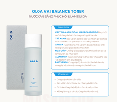 Oloa Vai Balance Toner Phục Hồi Và Làm Dịu Da 120ml