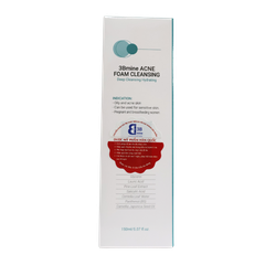 3Bmine (3B01) Sửa Rửa Mặt Da Dầu Mụn Acne Foam Cleansing 150ml (CTY)