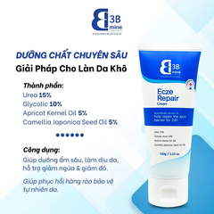 3Bmine (3B03) Kem Dưỡng Ẩm Ecze Repair Cream 100g (CTY)