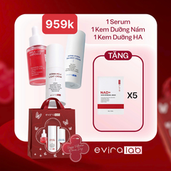 Set Eviralab Serum Mela Light + Kem Derma Hydra + Kem Derma Mela